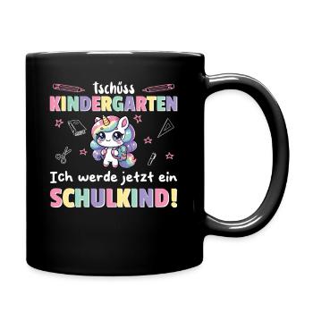 Kindergarten Farewell Hello School, I'm ready! - Full Colour Mug - black - Right