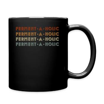 Amateur de kombucha Fermentaholic - Mug uni - noir - Droite