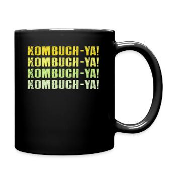Kombuch-Ya! Kombucha Lover - Full Colour Mug - black - Right