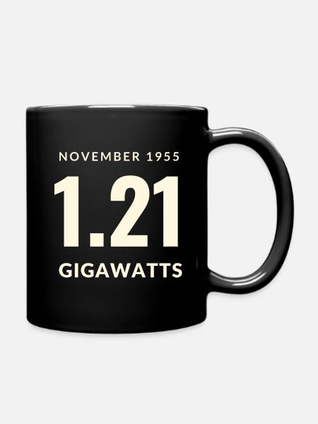 1,21 GB - Tasse einfarbig - Schwarz