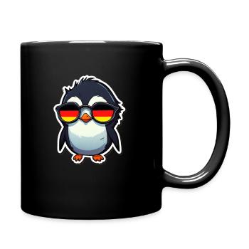 Germany Penguin - Full Colour Mug - black - Right