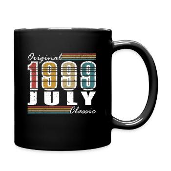 Juillet 1999 Cadeau d’anniversaire Juillet 1999 - Mug uni - noir - Droite