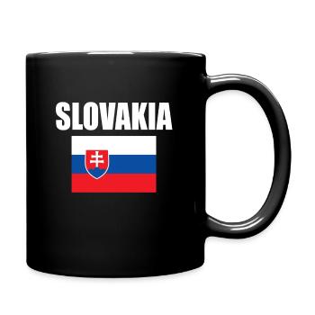 Slovakia - Full Colour Mug - black - Right