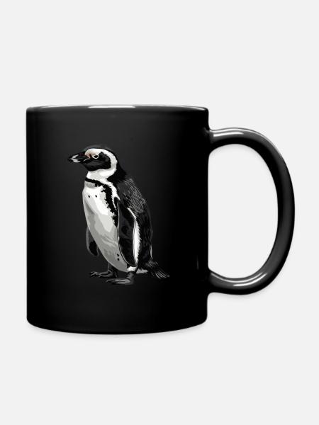 Penguin - Full Colour Mug - black