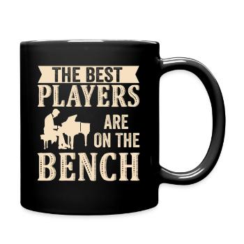 Les meilleurs joueurs Pianiste Pianiste - Mug uni - noir - Droite