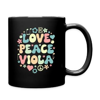 Alto Alto Altiste Retro Love - Mug uni - noir - Droite