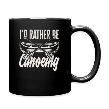 Canoë Canoë - Mug uni - noir - Droite