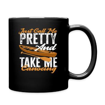 Idée cadeau canoë-kayak pédalo - Mug uni - noir - Droite