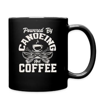Kanu Kaffee - Tasse einfarbig - Schwarz - Rechts