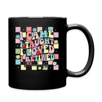 Enseignant à la retraite ! Vacances d’été pour toujours - Mug uni - noir - Droite