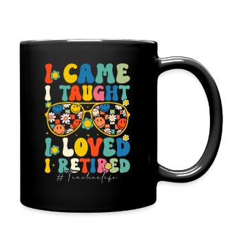Enseignant à la retraite ! Vacances d’été pour toujours - Mug uni - noir - Droite