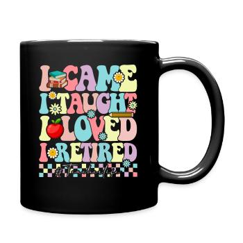 Enseignant à la retraite ! Vacances d’été pour toujours - Mug uni - noir - Droite