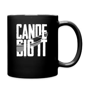 Canoe Water Sports Rowing Paddle - Full Colour Mug - black - Right