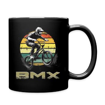 Vélo BMX - Mug uni - noir - Droite