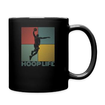 Basketteur basketteur basketteur « HOOP-LIFE » - Mug uni - noir - Droite