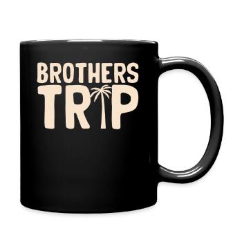 Sibling Brothers Journey - Full Colour Mug - black - Right