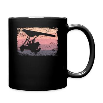 Paratrike Moteur Deltatride Deltatrike - Mug uni - noir - Droite