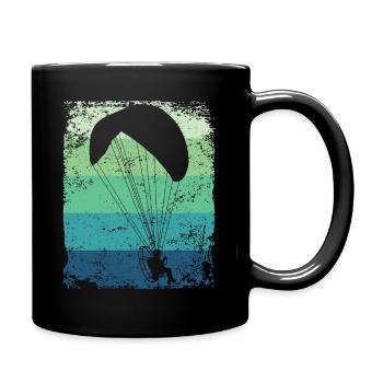 Parapente motorisé Paramoteur paramoteur - Mug uni - noir - Droite