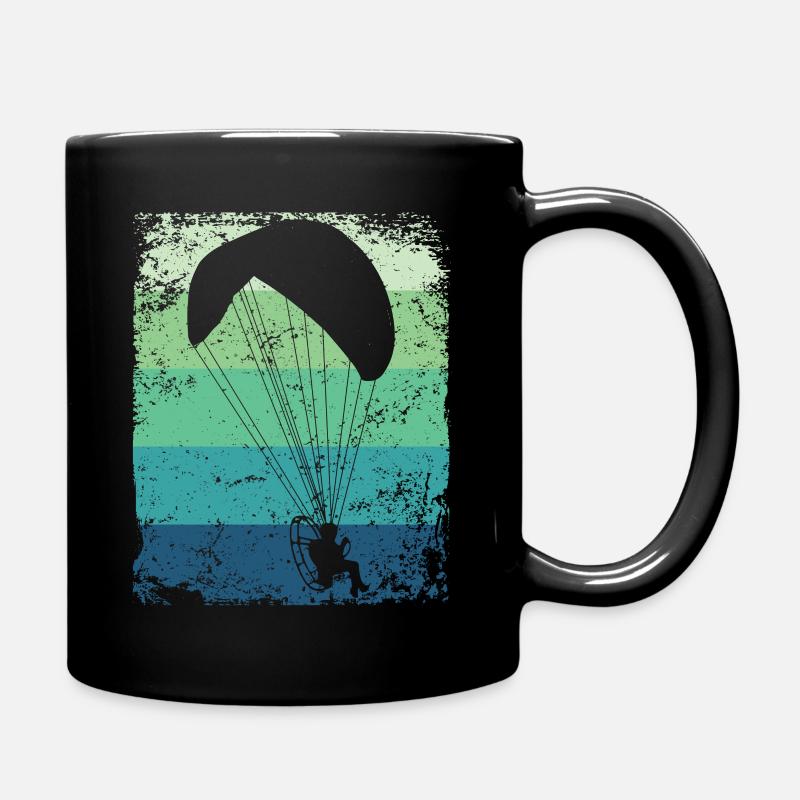 Parapente motorisé Paramoteur paramoteur - Mug uni - noir