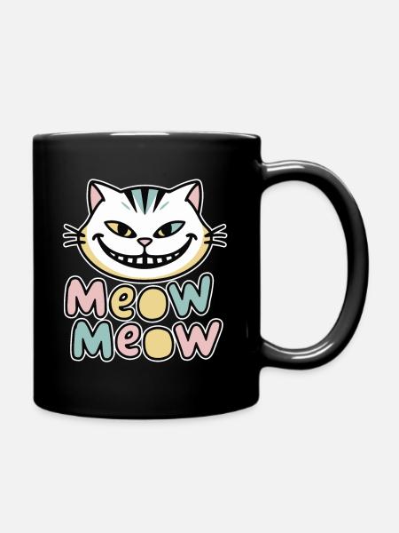 MIAU MIAU - Tasse einfarbig - Schwarz