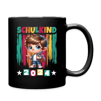 School enrolment for primary school pupils 2024 - Full Colour Mug - black - Right