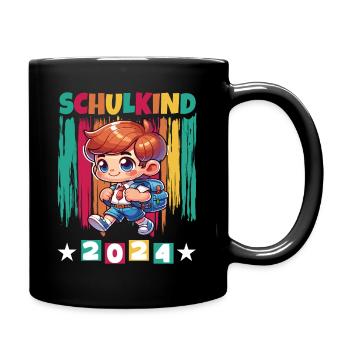 School enrolment for primary school pupils 2024 - Full Colour Mug - black - Right