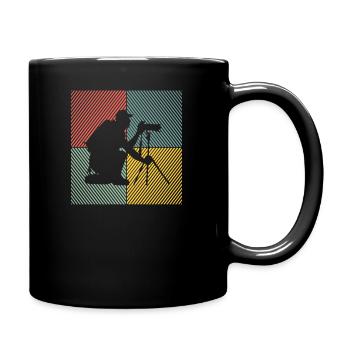 Photography Camera Wildlife Photographers Nature Photographer - Full Colour Mug - black - Right
