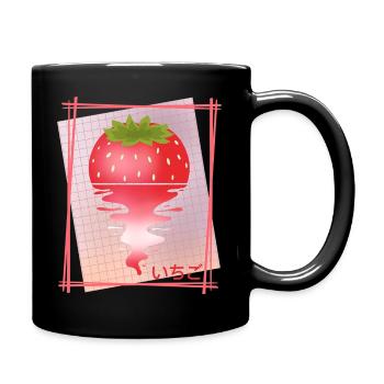 Strawberry Sunset Tea - Full Colour Mug - black - Right