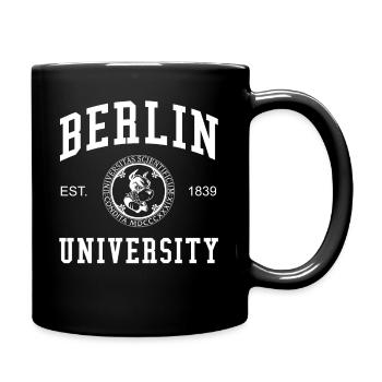 Université de Berlin Universität Hochschule Uni - Mug uni - noir - Droite