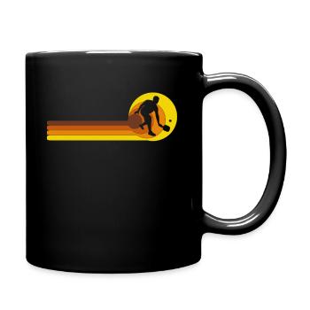 Jeu de balles de pickleball Joueur de pickleball - Mug uni - noir - Droite