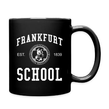 Frankfurt School Universität Hochschule University - Full Colour Mug - black - Right