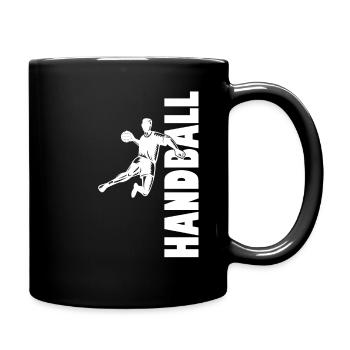 Handball Player Handball Ball Handball Game - Full Colour Mug - black - Right