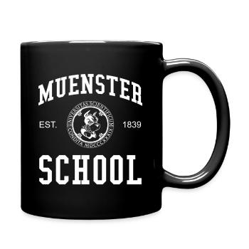 Münster School Universität Hochschule University - Full Colour Mug - black - Right
