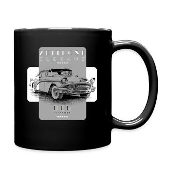 Classic Car - Vintage Design - Classic Car - Full Colour Mug - black - Right