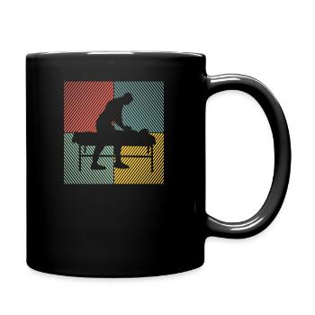 Kinésithérapeute Chiropracteur Physio-masseur - Mug uni - noir - Droite