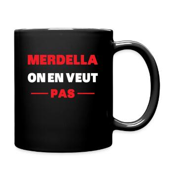 we don't want it - Full Colour Mug - black - Right
