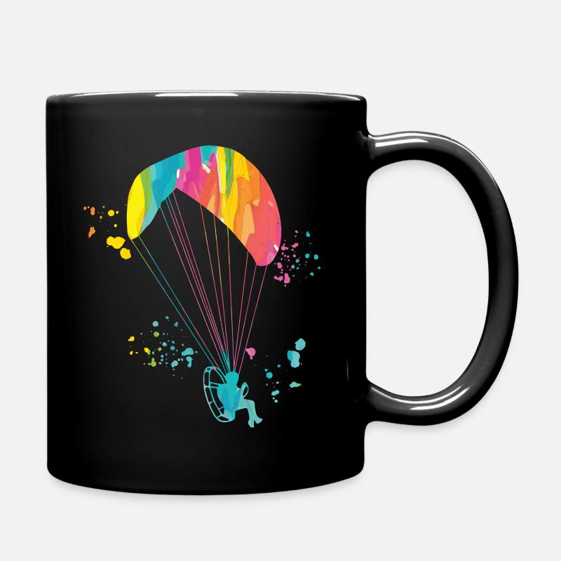 Parapente motorisé Paramoteur Paramoteur - Mug uni - noir