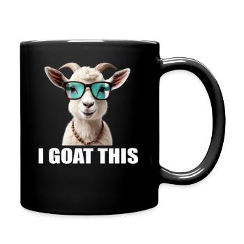 I Goat This Yoga Enthusiast - Tasse einfarbig - Schwarz - Rechts