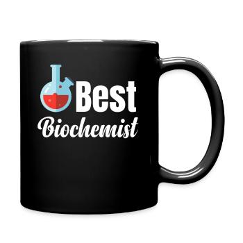 Best Biochemistry Funny Scientist - Full Colour Mug - black - Right