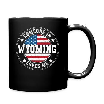 Je chèvre ce passionné de yoga - Mug uni - noir - Droite