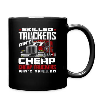 Chauffeur de camion Logisitk Dire Idée Cadeau - Mug uni - noir - Droite