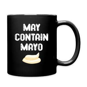 Can Mayo Funny Tomato Sweet Relish Dressing - Full Colour Mug - black - Right