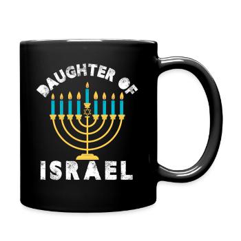 Daughter of Israel - Full Colour Mug - black - Right