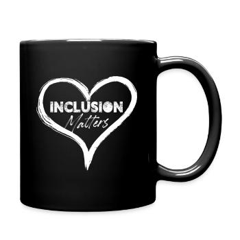 L’inclusion, c’est important, Para-éducateur - Mug uni - noir - Droite