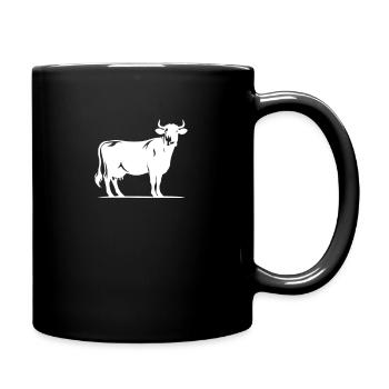 I like cows - Full Colour Mug - black - Right