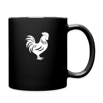 I like chickens - Full Colour Mug - black - Right