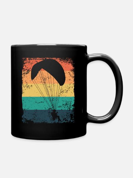 Parapente motorisé Paramoteur Paramoteur - Mug uni - noir