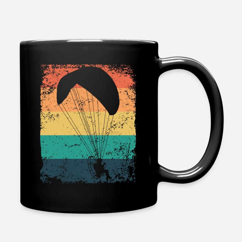 Parapente motorisé Paramoteur Paramoteur - Mug uni - noir