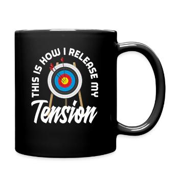 Archer Saying Archery - Full Colour Mug - black - Right