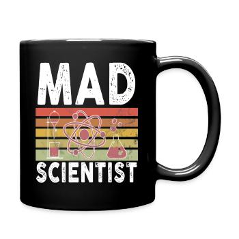 Mad Scientist - Full Colour Mug - black - Right